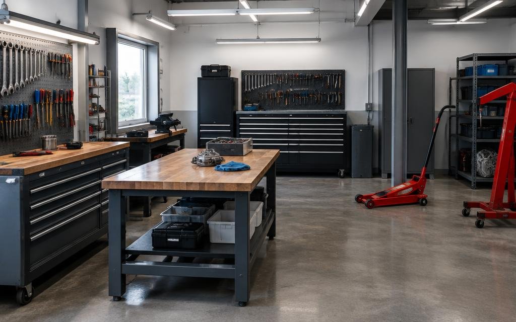 Lote de herramientas de taller mecánico